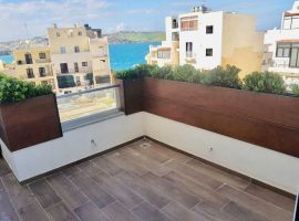 ST PAUL'S BAY - Modern fully furnished corner apartment with terrace - For Sale
