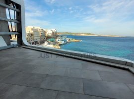 BUGIBBA - Brand new highly finished three bedroom seafront apartment - For Sale