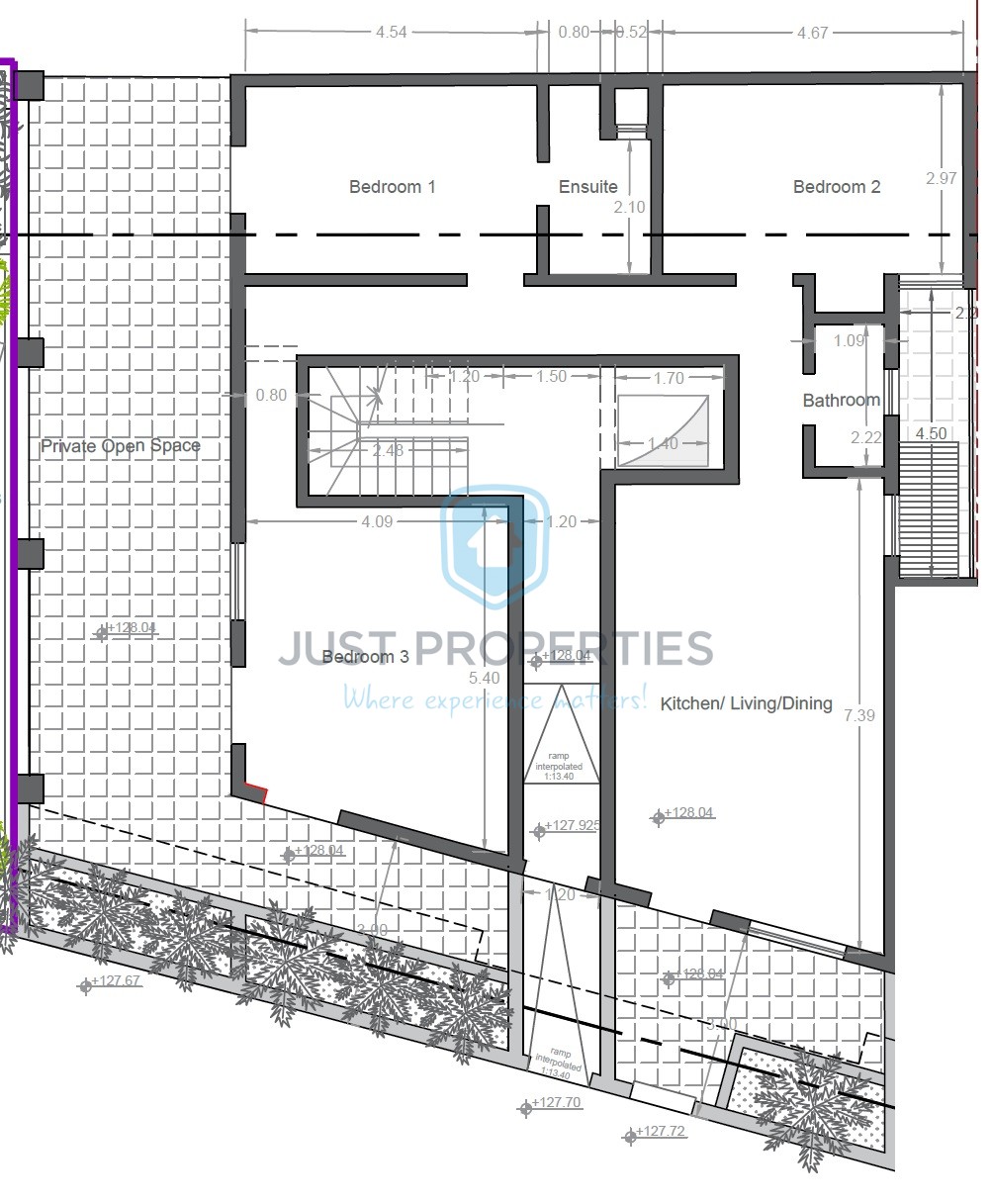 MELLIEHA Ready built well sized three bedroom with