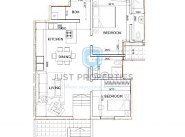 BIRKIRKARA - Elevated ground floor two bedroom maisonette - For Sale