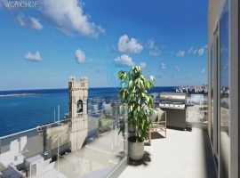 ST PAUL'S BAY - Highly finished unique semi-detached apartment enjoying sea views - For Sale