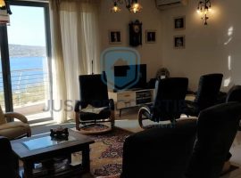 ST PAULS BAY- FURNISHED SEAFRONT THREE BEDROOM APARTMENT FOR-SALE