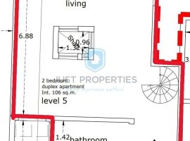 BUGIBBA - NEWLY BUILT DUPLEX TWO-BEDROOM APARTMENT WITH ACCESS TO A COMMUNAL POOL - FOR SALE