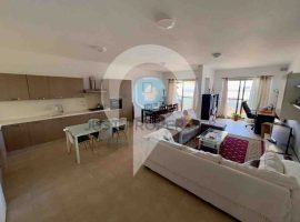 MELLIEHA - THREE BEDROOM PARTLY FURNISHED APARTMENT WITH TERRACE - FOR SALE