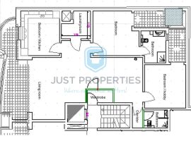 QAWRA - THREE-BEDROOM APARTMENT WITH SPACIOUS FRONT TERRACE ENJOYING OPEN VIEWS - FOR SALE